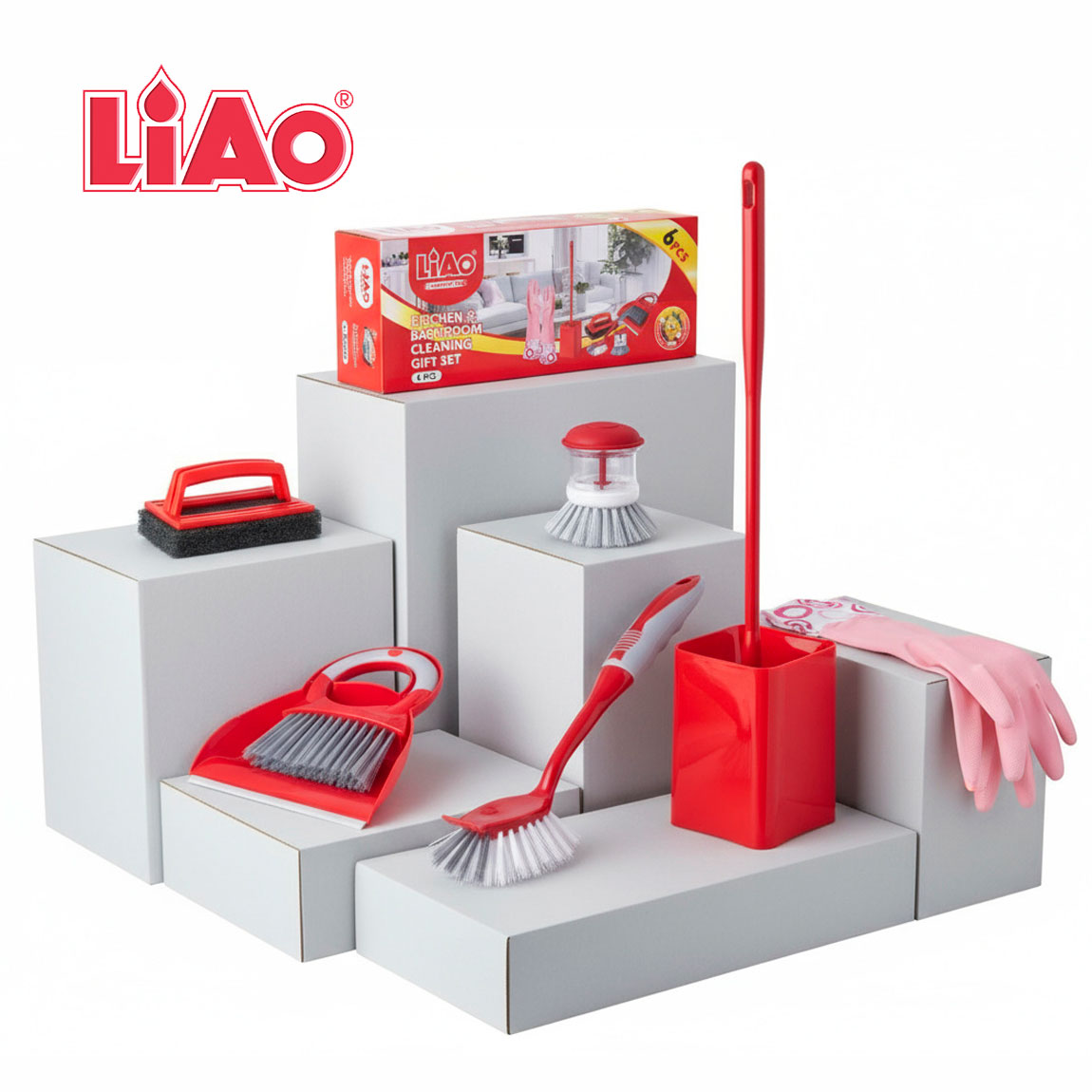 Liao - Набор для уборки, 6 предметов