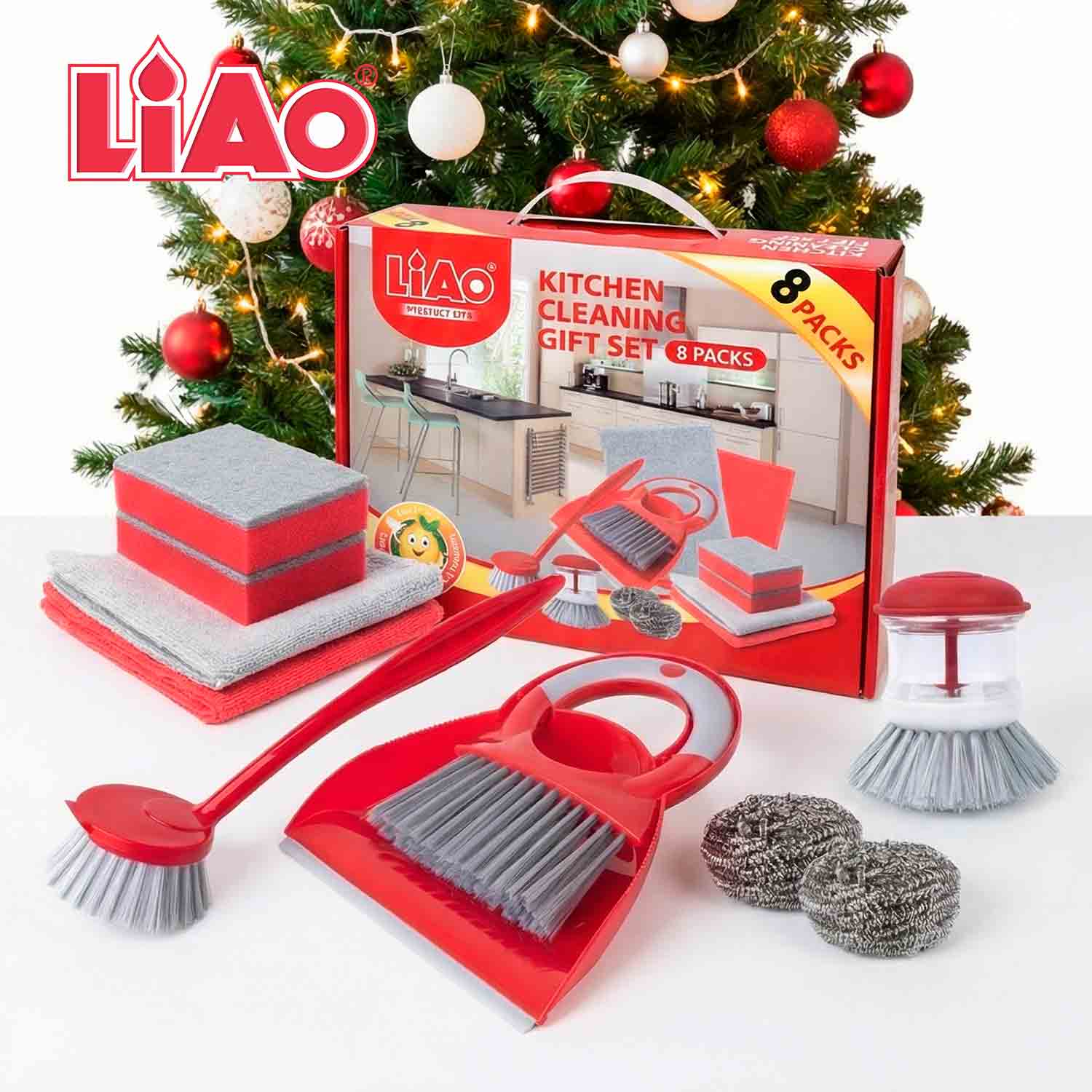 Liao - Набор для уборки, 8 предметов